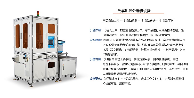 光學(xué)影像分選機(jī)設(shè)備